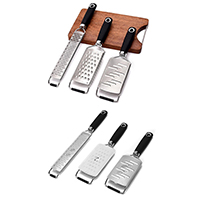Stainless Steel Set of 3 Flat Grater
